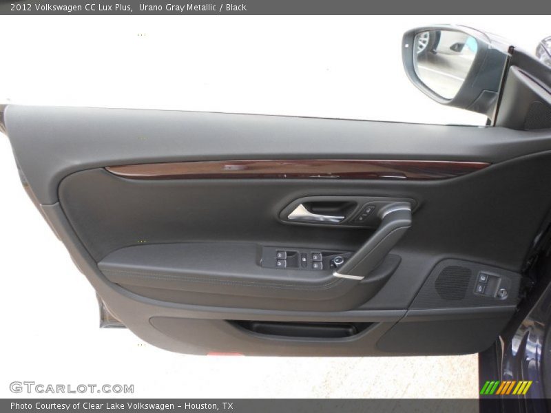 Urano Gray Metallic / Black 2012 Volkswagen CC Lux Plus
