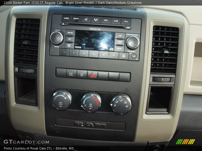 Controls of 2009 Ram 1500 ST Regular Cab