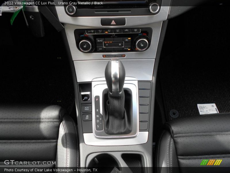Urano Gray Metallic / Black 2012 Volkswagen CC Lux Plus