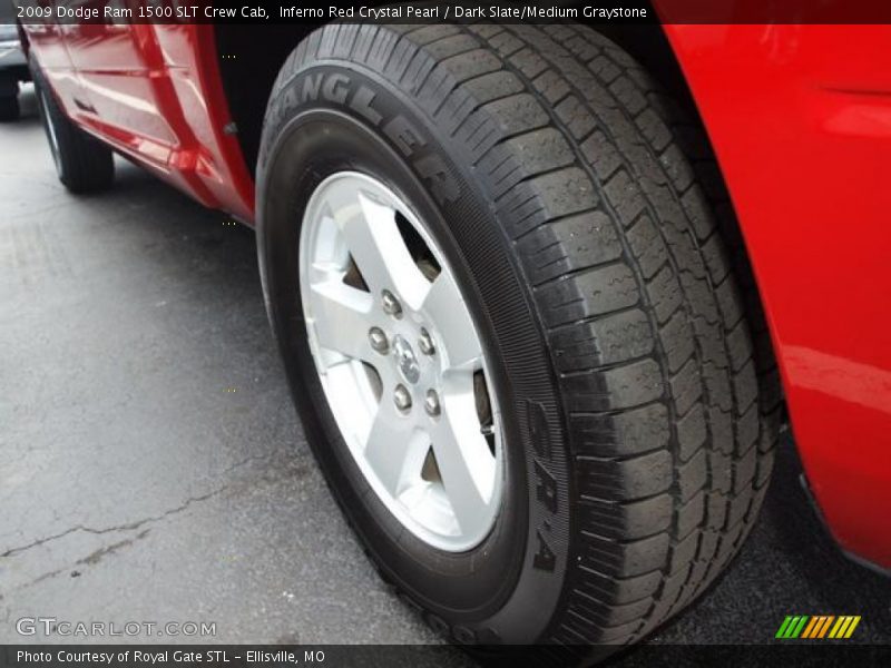 Inferno Red Crystal Pearl / Dark Slate/Medium Graystone 2009 Dodge Ram 1500 SLT Crew Cab