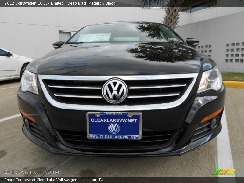 Deep Black Metallic / Black 2012 Volkswagen CC Lux Limited