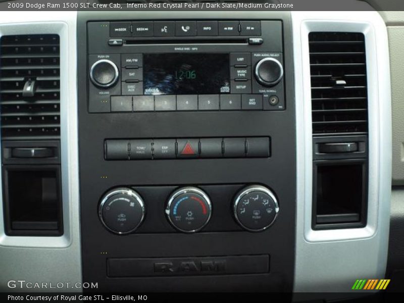 Inferno Red Crystal Pearl / Dark Slate/Medium Graystone 2009 Dodge Ram 1500 SLT Crew Cab