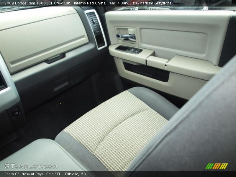 Inferno Red Crystal Pearl / Dark Slate/Medium Graystone 2009 Dodge Ram 1500 SLT Crew Cab