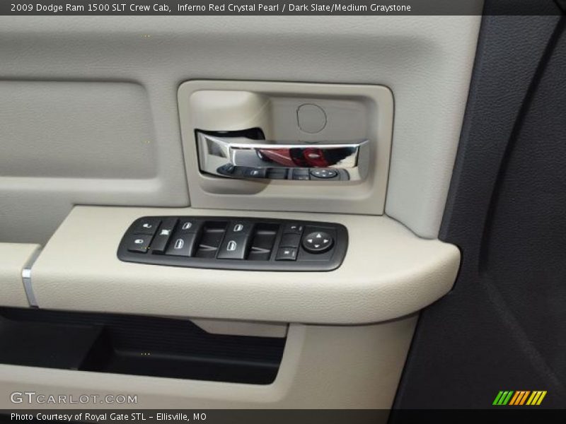 Inferno Red Crystal Pearl / Dark Slate/Medium Graystone 2009 Dodge Ram 1500 SLT Crew Cab