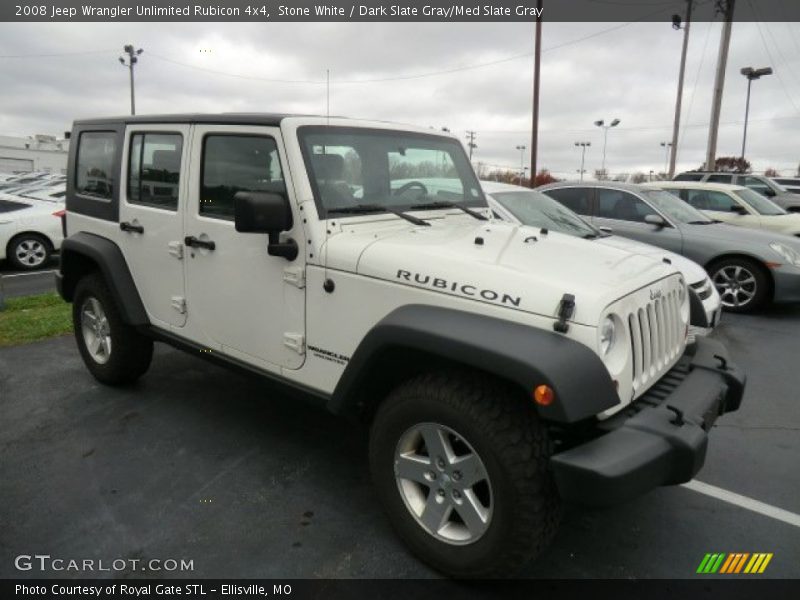 Front 3/4 View of 2008 Wrangler Unlimited Rubicon 4x4
