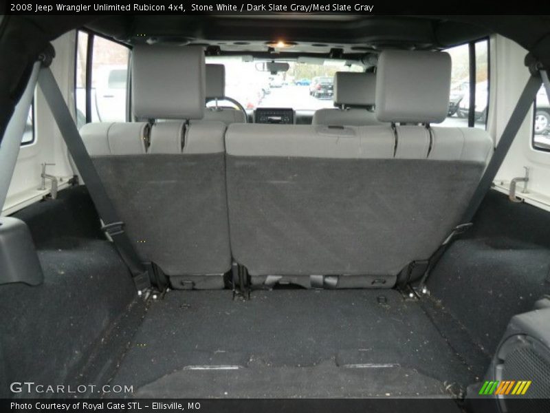 Stone White / Dark Slate Gray/Med Slate Gray 2008 Jeep Wrangler Unlimited Rubicon 4x4