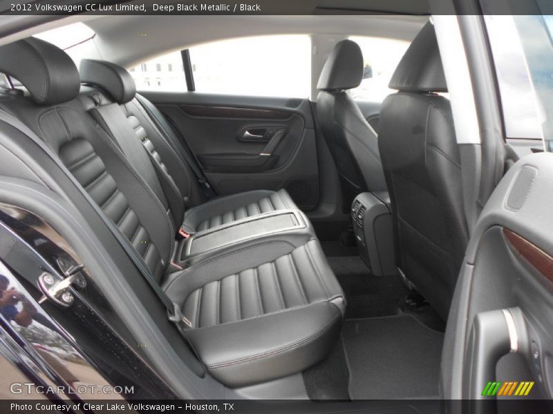 Deep Black Metallic / Black 2012 Volkswagen CC Lux Limited