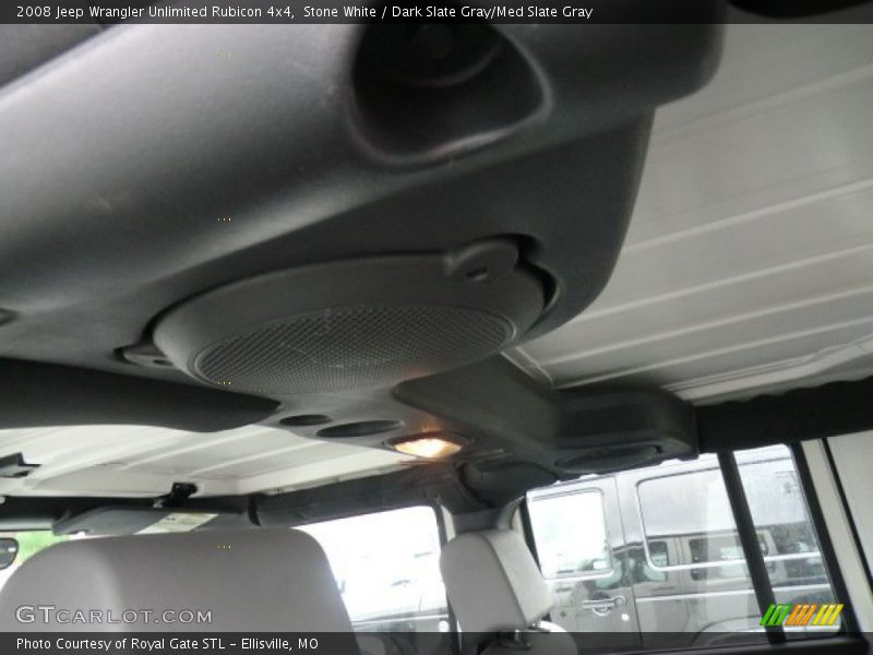 Stone White / Dark Slate Gray/Med Slate Gray 2008 Jeep Wrangler Unlimited Rubicon 4x4