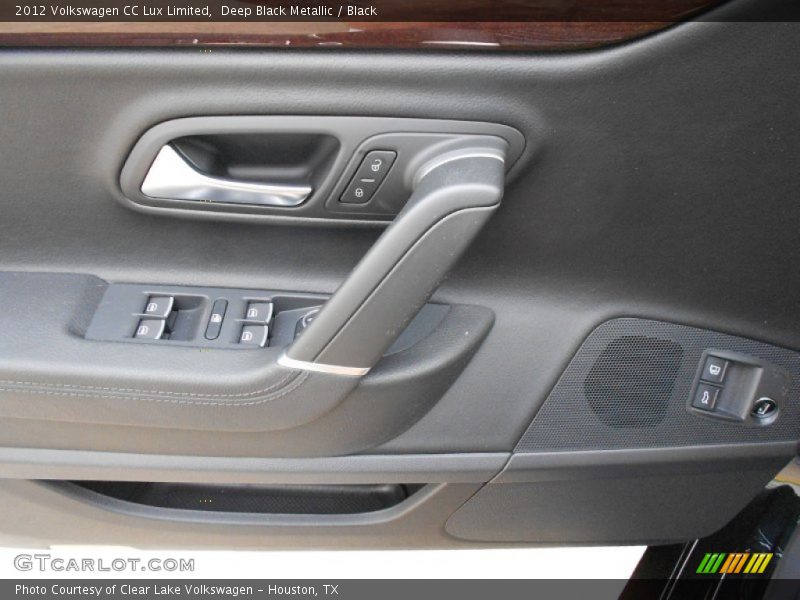 Deep Black Metallic / Black 2012 Volkswagen CC Lux Limited