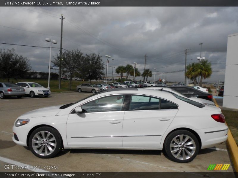 Candy White / Black 2012 Volkswagen CC Lux Limited