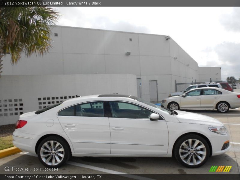 Candy White / Black 2012 Volkswagen CC Lux Limited