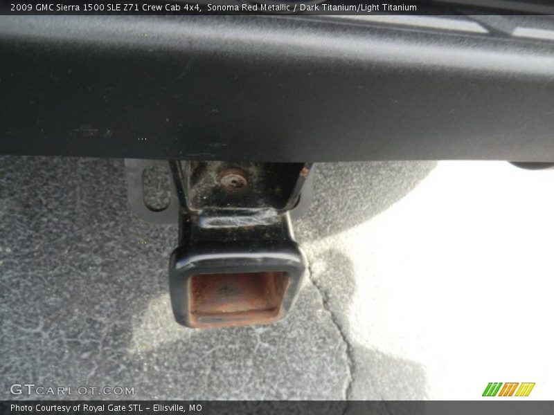 Sonoma Red Metallic / Dark Titanium/Light Titanium 2009 GMC Sierra 1500 SLE Z71 Crew Cab 4x4