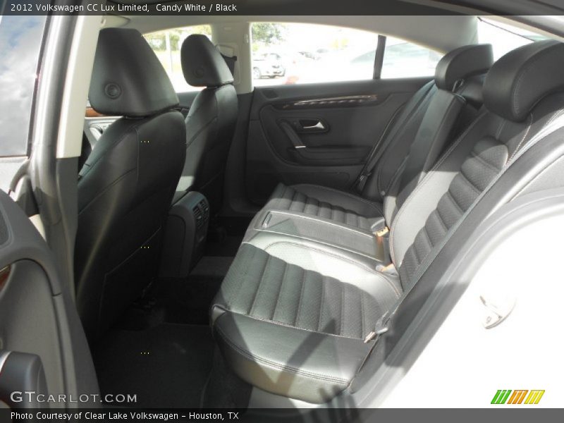 Candy White / Black 2012 Volkswagen CC Lux Limited