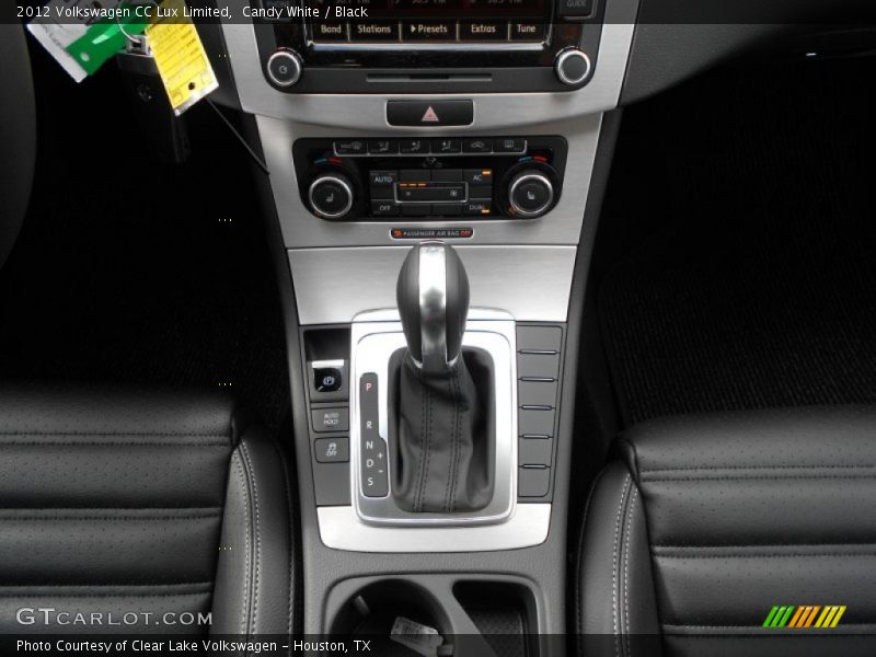 Candy White / Black 2012 Volkswagen CC Lux Limited