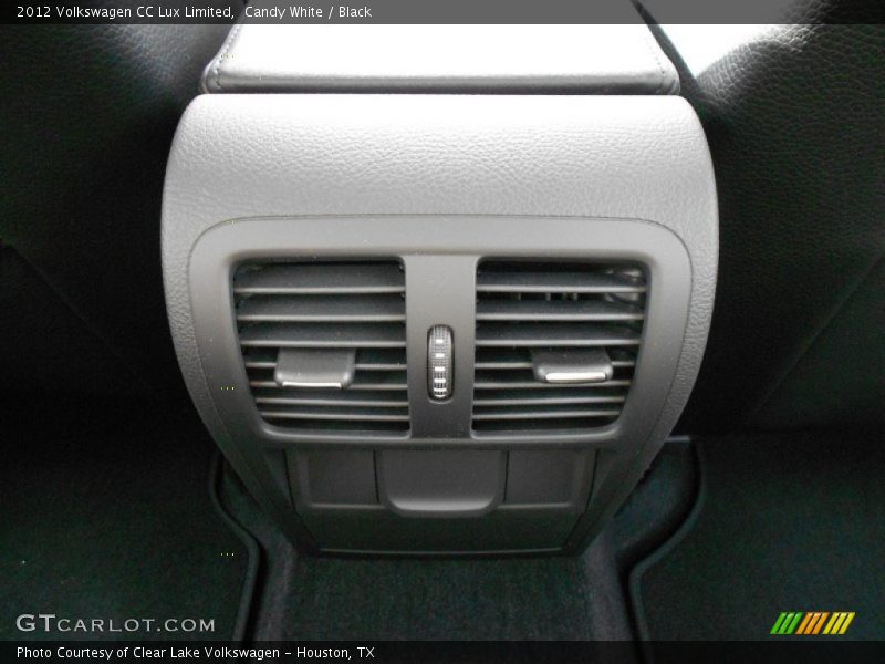 Candy White / Black 2012 Volkswagen CC Lux Limited