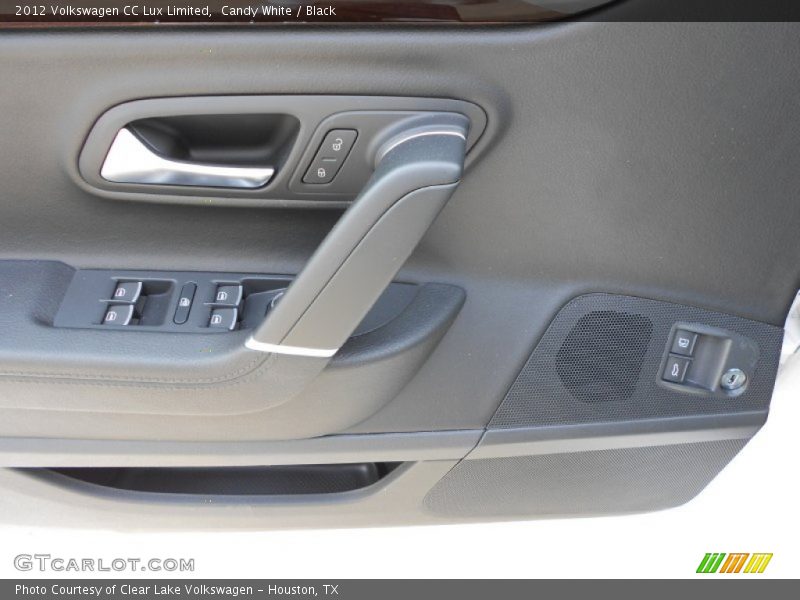 Candy White / Black 2012 Volkswagen CC Lux Limited