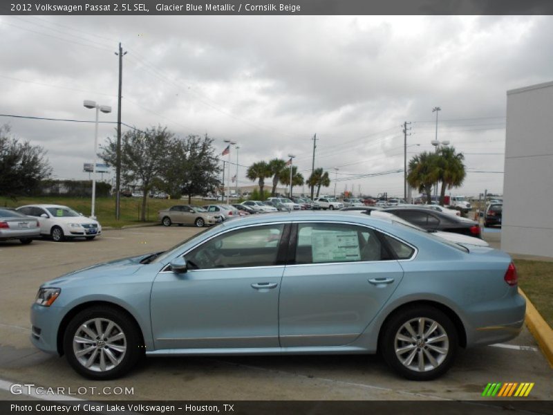  2012 Passat 2.5L SEL Glacier Blue Metallic