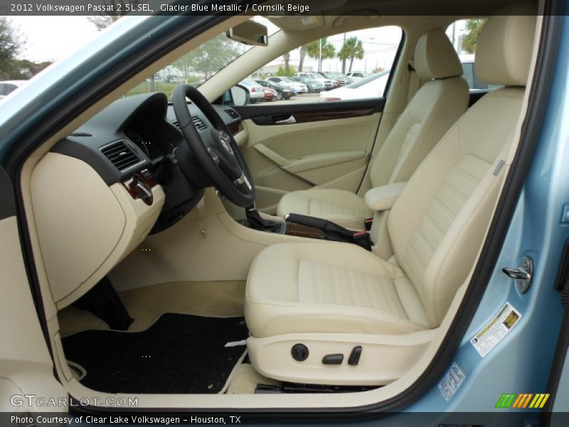  2012 Passat 2.5L SEL Cornsilk Beige Interior