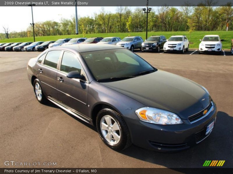 Slate Metallic / Ebony 2009 Chevrolet Impala LT