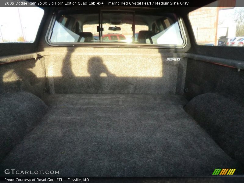 Inferno Red Crystal Pearl / Medium Slate Gray 2009 Dodge Ram 2500 Big Horn Edition Quad Cab 4x4