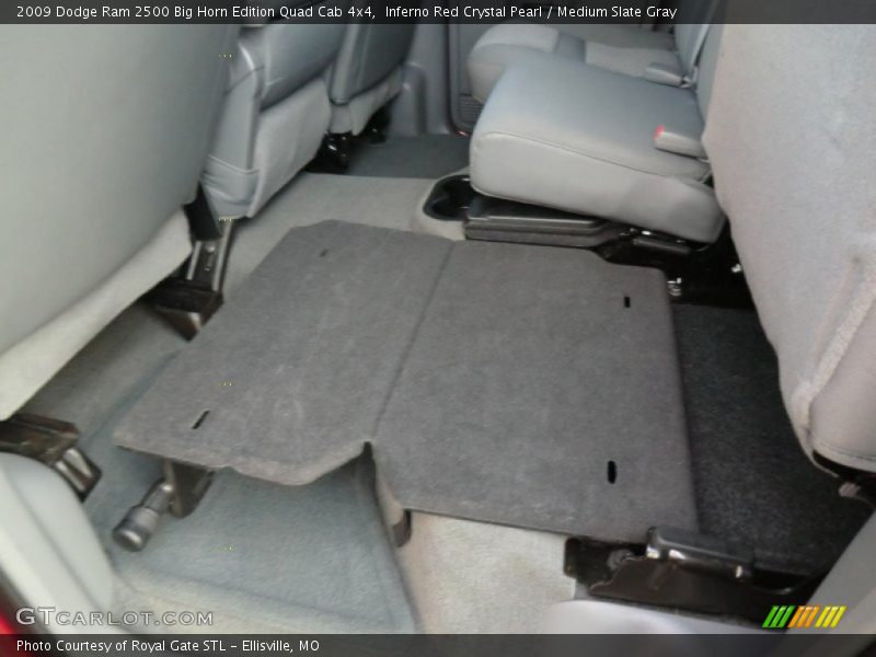 Inferno Red Crystal Pearl / Medium Slate Gray 2009 Dodge Ram 2500 Big Horn Edition Quad Cab 4x4