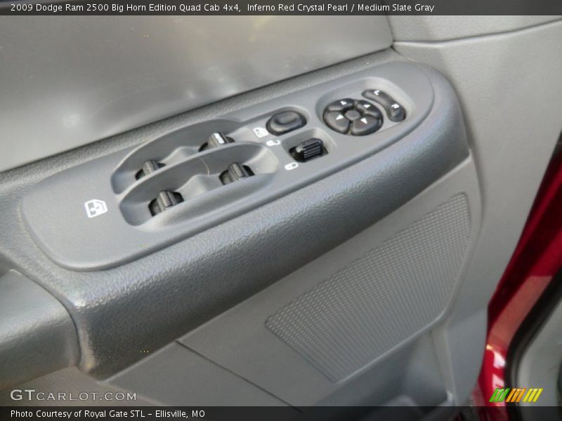 Inferno Red Crystal Pearl / Medium Slate Gray 2009 Dodge Ram 2500 Big Horn Edition Quad Cab 4x4