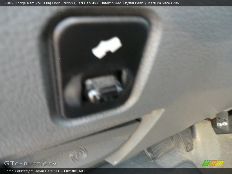 Inferno Red Crystal Pearl / Medium Slate Gray 2009 Dodge Ram 2500 Big Horn Edition Quad Cab 4x4