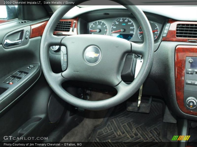 Slate Metallic / Ebony 2009 Chevrolet Impala LT