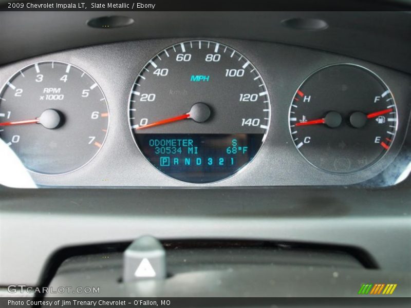 Slate Metallic / Ebony 2009 Chevrolet Impala LT