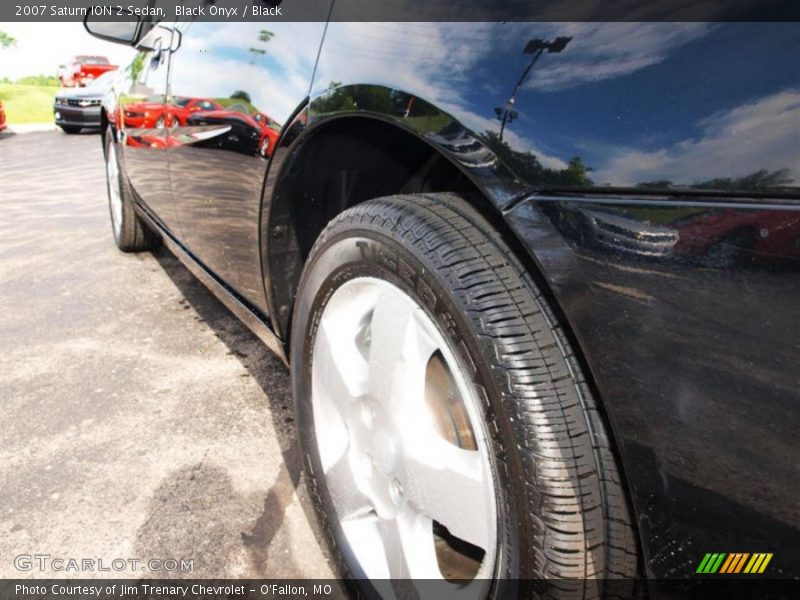 Black Onyx / Black 2007 Saturn ION 2 Sedan