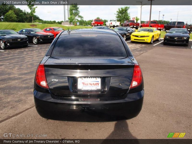 Black Onyx / Black 2007 Saturn ION 2 Sedan