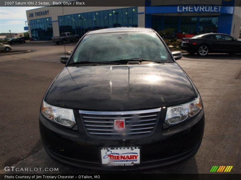 Black Onyx / Black 2007 Saturn ION 2 Sedan