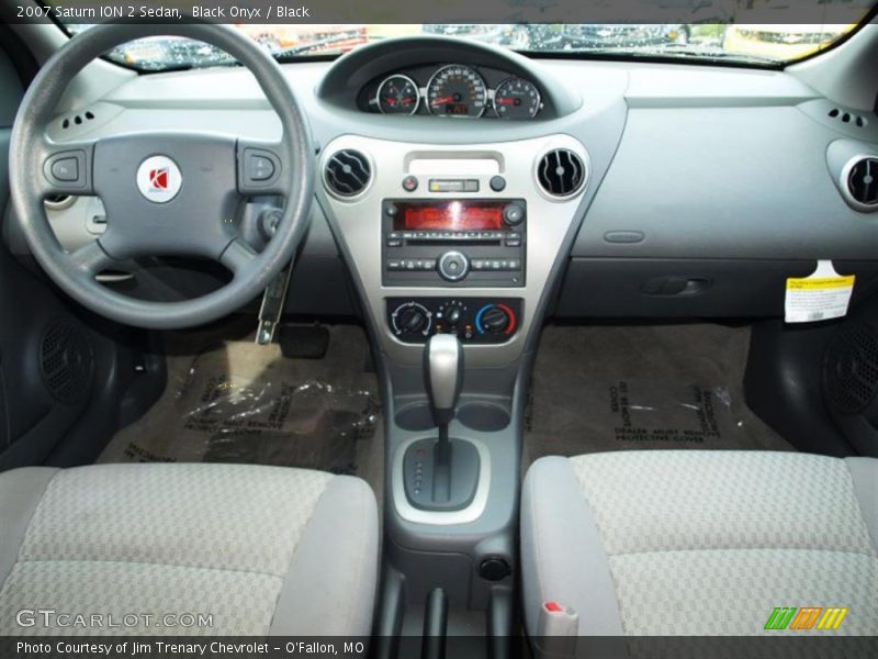 Black Onyx / Black 2007 Saturn ION 2 Sedan