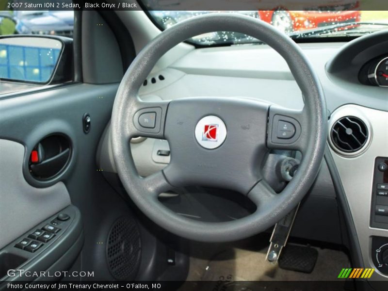 Black Onyx / Black 2007 Saturn ION 2 Sedan