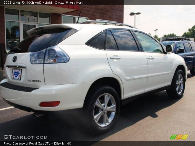 Crystal White / Ivory 2008 Lexus RX 400h AWD Hybrid