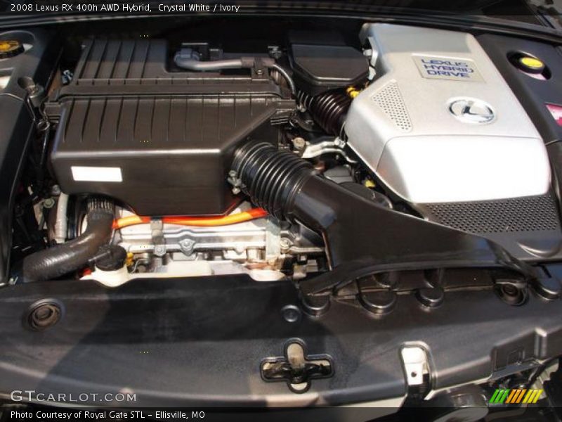 Crystal White / Ivory 2008 Lexus RX 400h AWD Hybrid