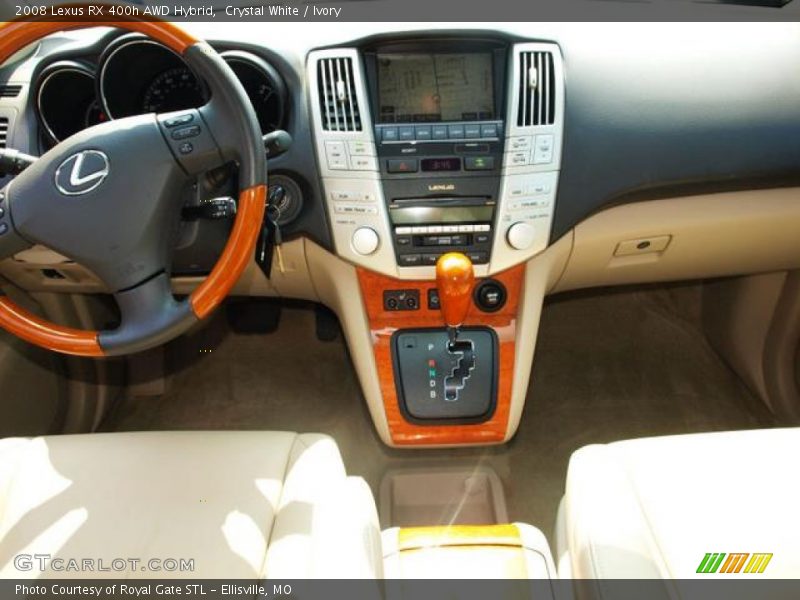 Crystal White / Ivory 2008 Lexus RX 400h AWD Hybrid