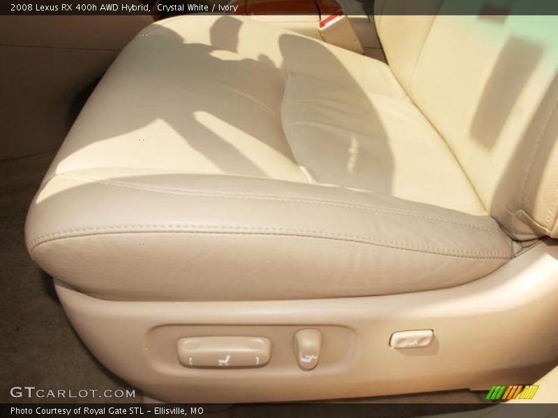 Crystal White / Ivory 2008 Lexus RX 400h AWD Hybrid