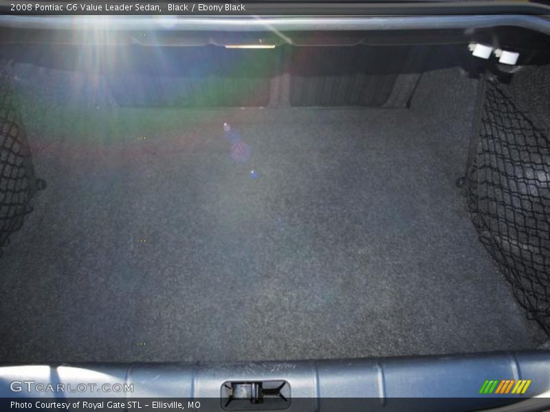 Black / Ebony Black 2008 Pontiac G6 Value Leader Sedan