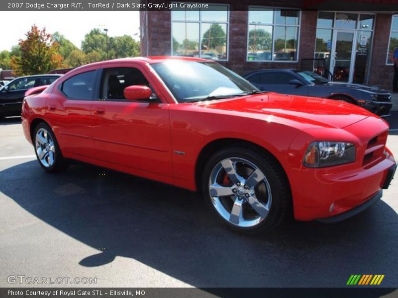 TorRed / Dark Slate Gray/Light Graystone 2007 Dodge Charger R/T
