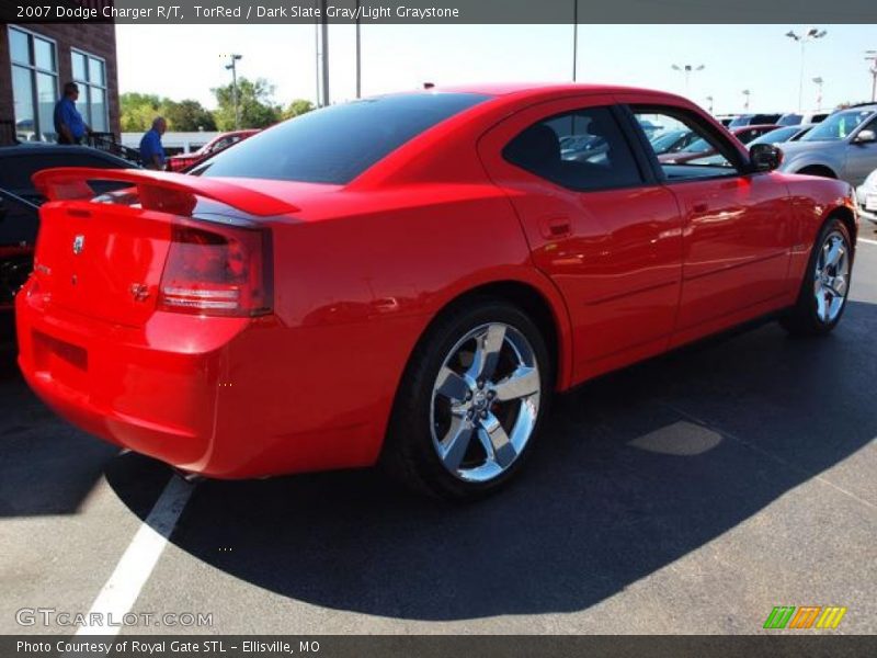 TorRed / Dark Slate Gray/Light Graystone 2007 Dodge Charger R/T