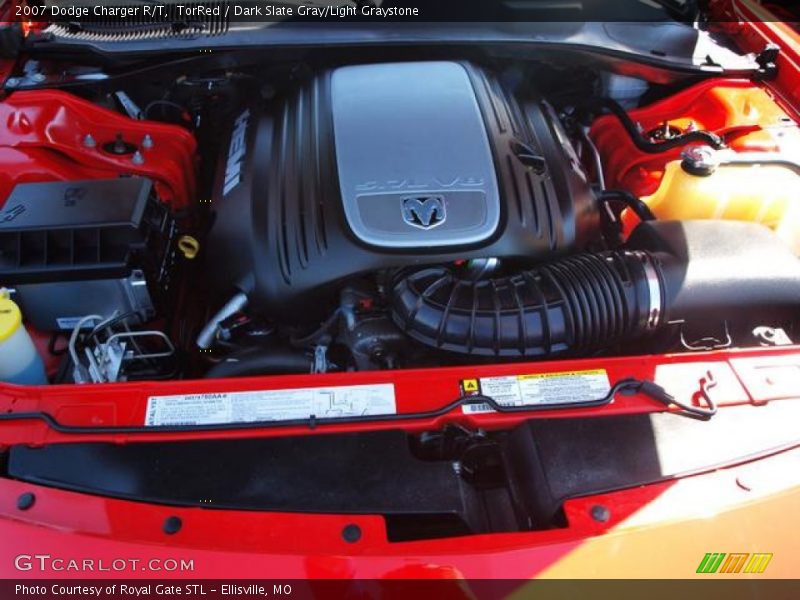 TorRed / Dark Slate Gray/Light Graystone 2007 Dodge Charger R/T