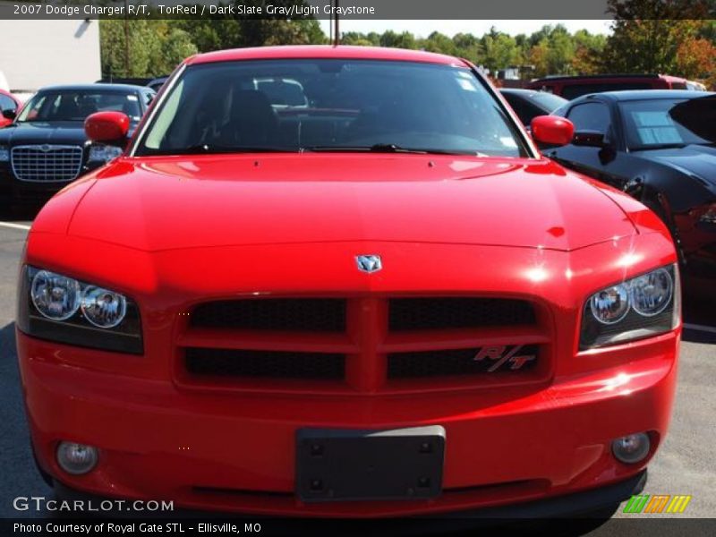 TorRed / Dark Slate Gray/Light Graystone 2007 Dodge Charger R/T