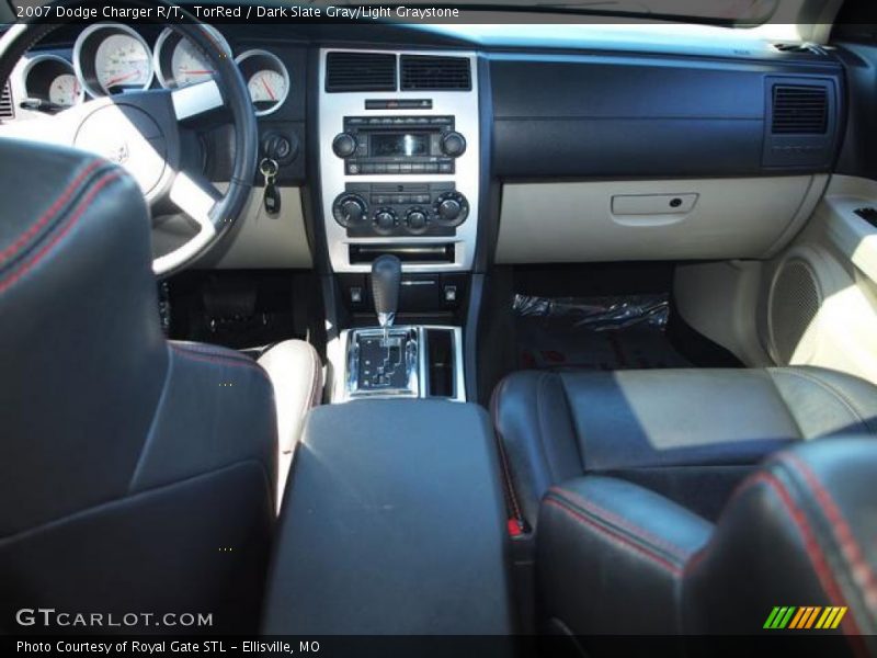TorRed / Dark Slate Gray/Light Graystone 2007 Dodge Charger R/T