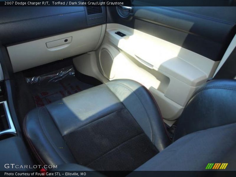 TorRed / Dark Slate Gray/Light Graystone 2007 Dodge Charger R/T