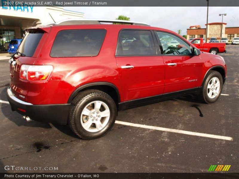 Red Jewel Tintcoat / Titanium 2007 GMC Acadia SLE AWD
