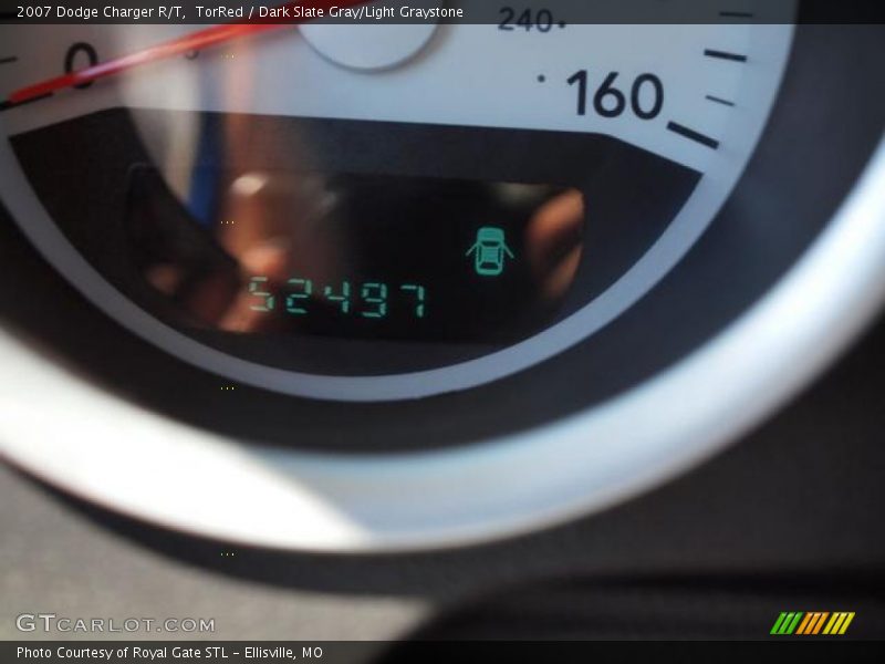 TorRed / Dark Slate Gray/Light Graystone 2007 Dodge Charger R/T