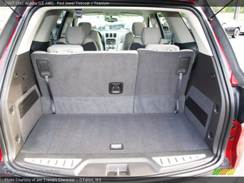 Red Jewel Tintcoat / Titanium 2007 GMC Acadia SLE AWD