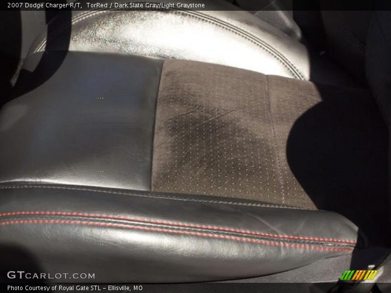 TorRed / Dark Slate Gray/Light Graystone 2007 Dodge Charger R/T