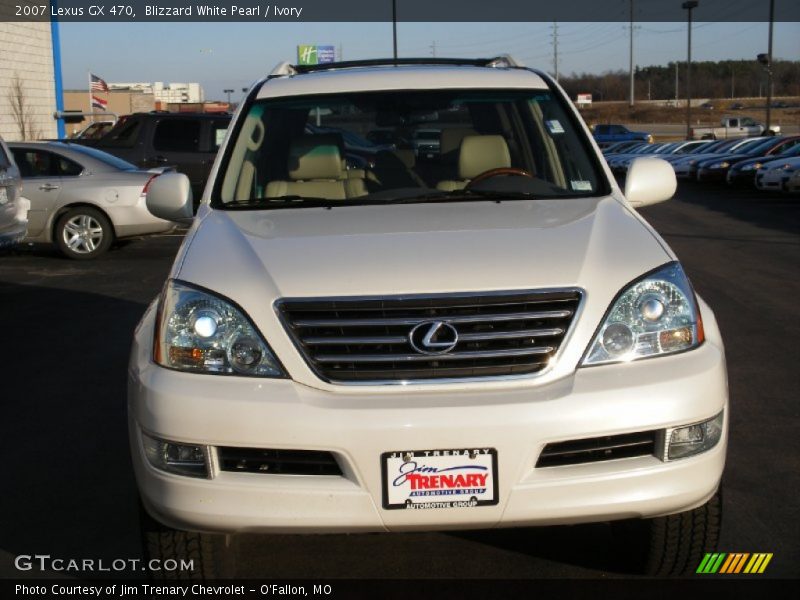 Blizzard White Pearl / Ivory 2007 Lexus GX 470